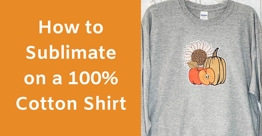 Sublimation on Cotton? ...yep, and here's how!