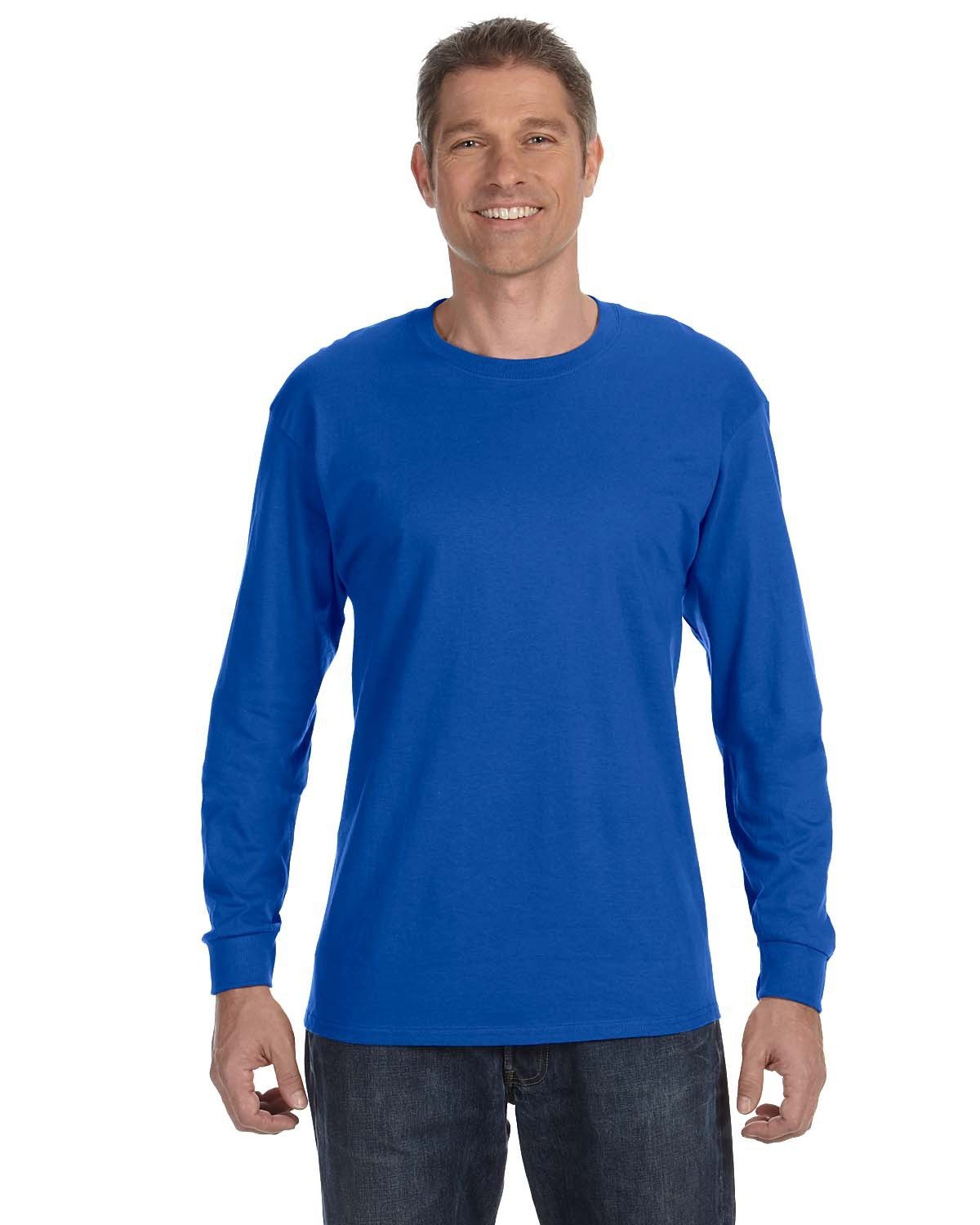 Gildan Royal / S Apparel Apparel | Adult Long Sleeve T-shirt Wholesale Craft Sign Vinyl Monroe GA 30656