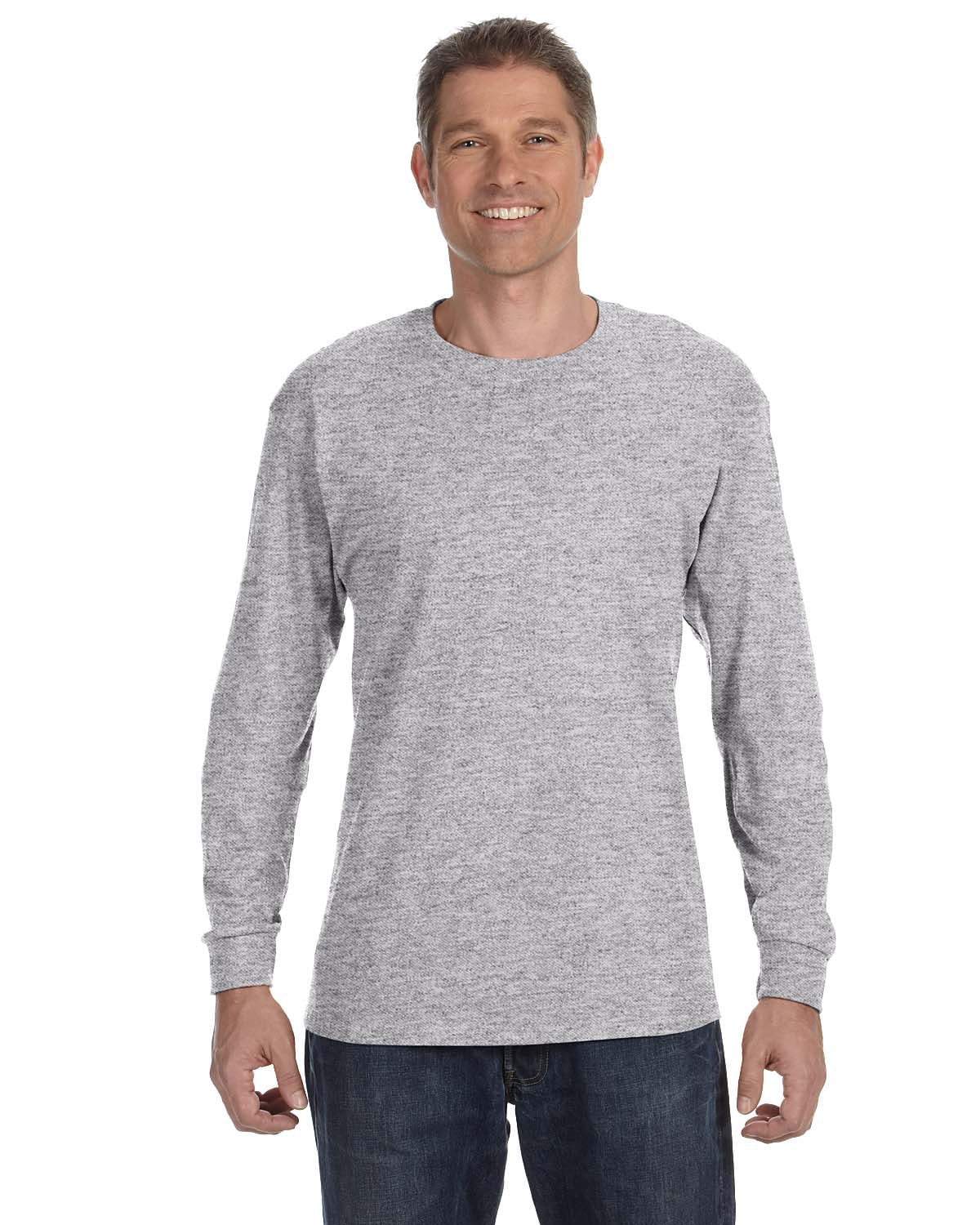 Gildan Sport Grey / S Apparel Apparel | Adult Long Sleeve T-shirt Wholesale Craft Sign Vinyl Monroe GA 30656