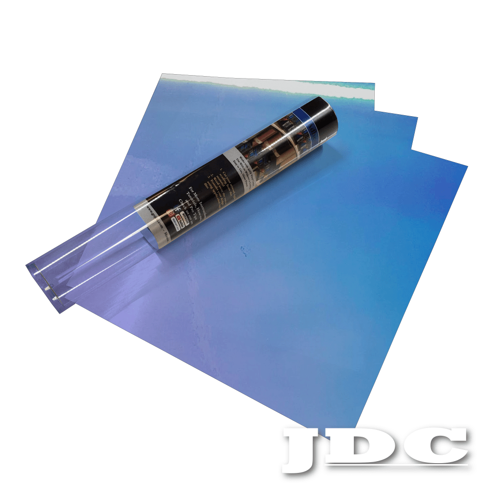 GoJDC 3- 12" x 20" Sheets / (02) Blue Sign Vinyl Craft Sign Vinyl | Craft Pack | Chameleon Wholesale Craft Sign Vinyl Monroe GA 30656