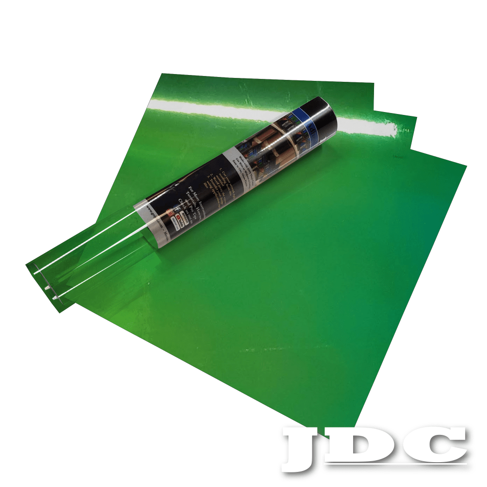 GoJDC 3- 12" x 20" Sheets / (03) Green Sign Vinyl Craft Sign Vinyl | Craft Pack | Chameleon Wholesale Craft Sign Vinyl Monroe GA 30656