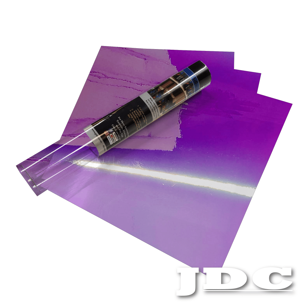 GoJDC 3- 12" x 20" Sheets / (04) Purple Sign Vinyl Craft Sign Vinyl | Craft Pack | Chameleon Wholesale Craft Sign Vinyl Monroe GA 30656