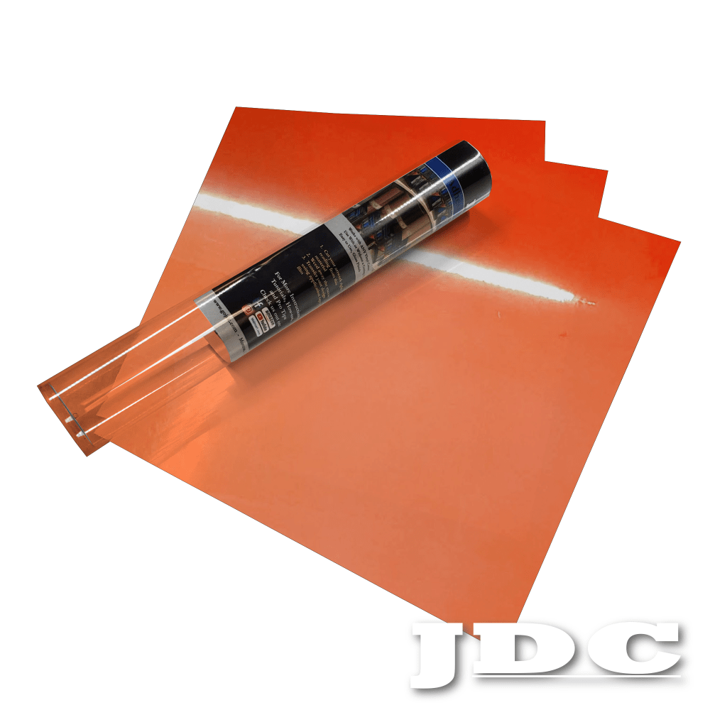 GoJDC 3- 12" x 20" Sheets / (07) Orange Sign Vinyl Craft Sign Vinyl | Craft Pack | Chameleon Wholesale Craft Sign Vinyl Monroe GA 30656