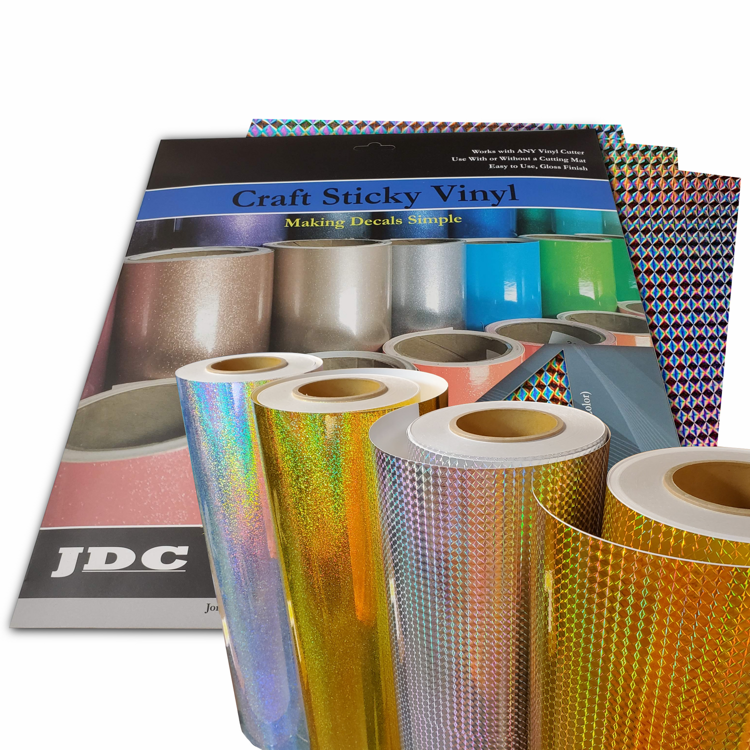 GoJDC Sign Vinyl Craft Sign Vinyl | Craft Packs | Holographic Wholesale Craft Sign Vinyl Monroe GA 30656