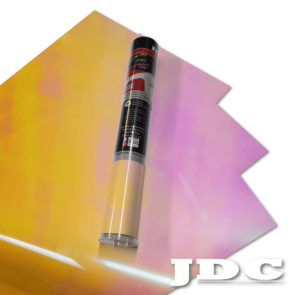 JDC (01) Pink / 3- 12" x 20" Sheets HTV Craft Packs HTV | Craft Packs | Chameleon Wholesale Craft Sign Vinyl Monroe GA 30656