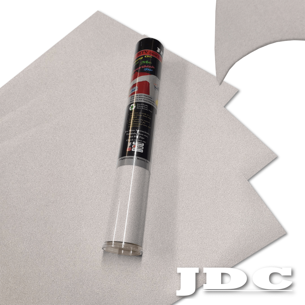 JDC (01) White / 3- 12" x 20" Sheets HTV Craft Packs HTV | Craft Packs | 3D Flock Wholesale Craft Sign Vinyl Monroe GA 30656