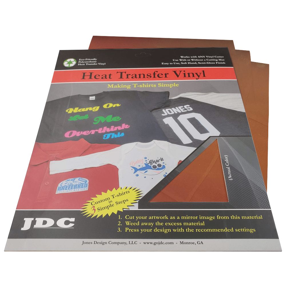 JDC (04) Pearl Red / 3- 10" x 12" Sheets HTV Craft Packs HTV | Craft Packs | Chameleon Wholesale Craft Sign Vinyl Monroe GA 30656