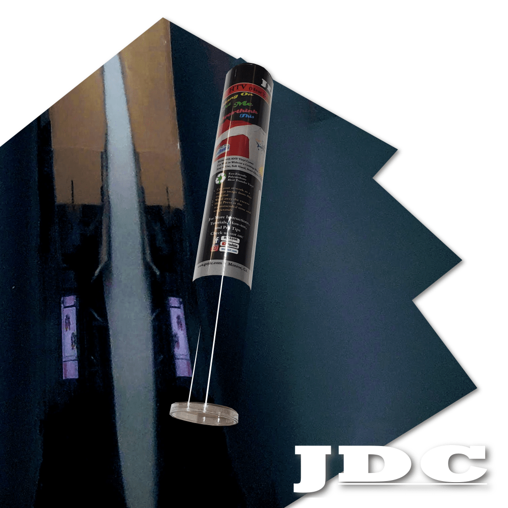 JDC (05) Black / 3- 12" x 20" Sheets HTV Craft Packs HTV | Craft Packs | Metallic Wholesale Craft Sign Vinyl Monroe GA 30656