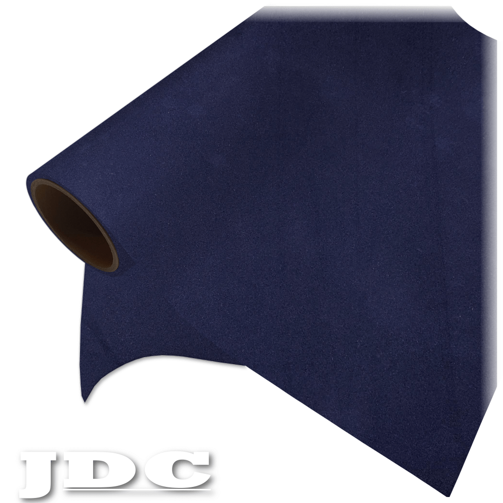 JDC 20" / (04) Navy Heat Transfer Vinyl HTV | 3D Flock Wholesale Craft Sign Vinyl Monroe GA 30656