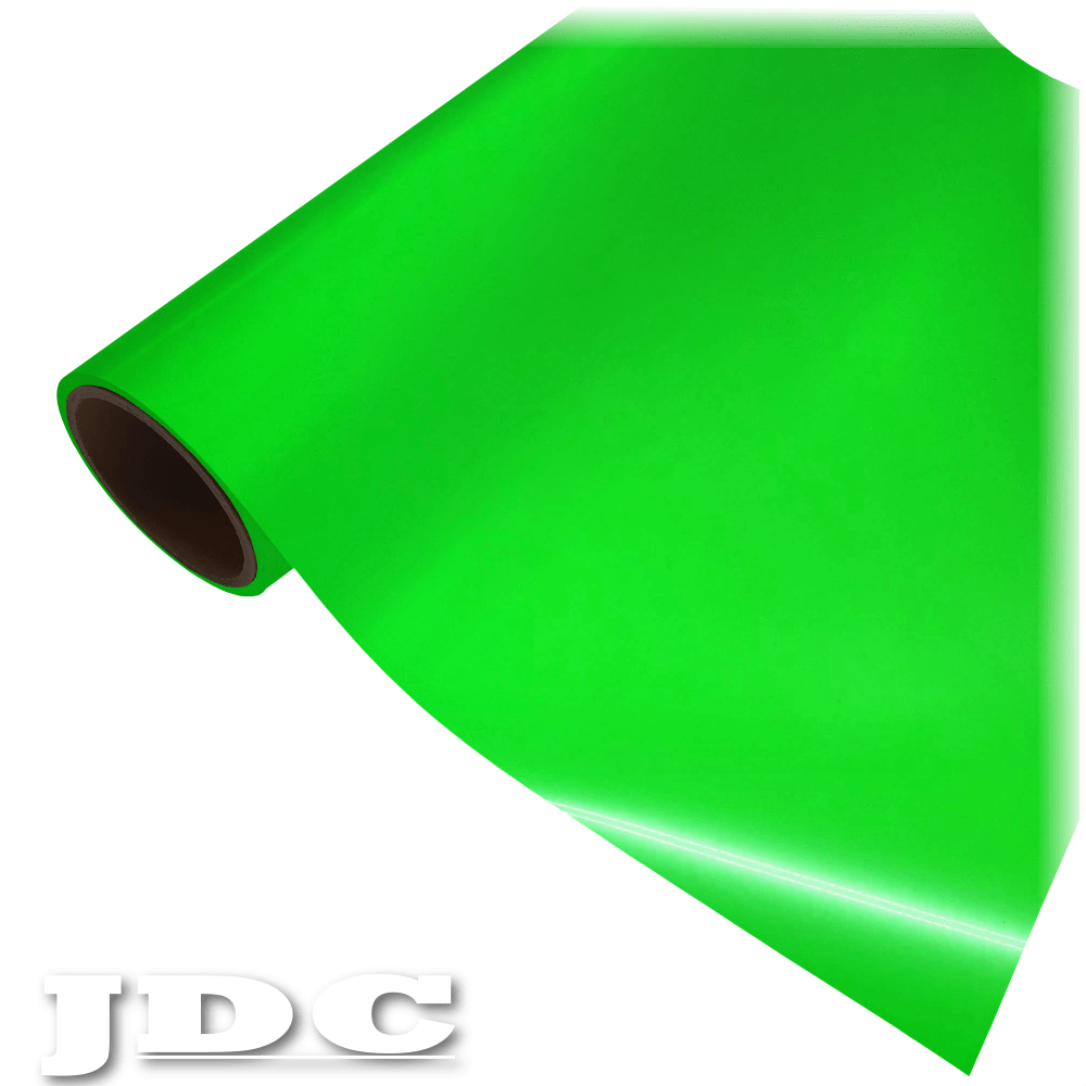 JDC 20" / (05) Neon Green Heat Transfer Vinyl HTV | Sublimation Block Wholesale Craft Sign Vinyl Monroe GA 30656