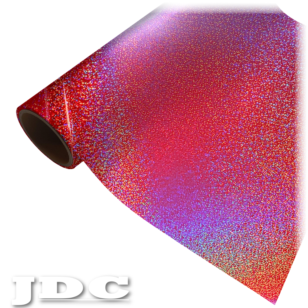 JDC 20" / (06) Pink Heat Transfer Vinyl HTV | Holographic Wholesale Craft Sign Vinyl Monroe GA 30656