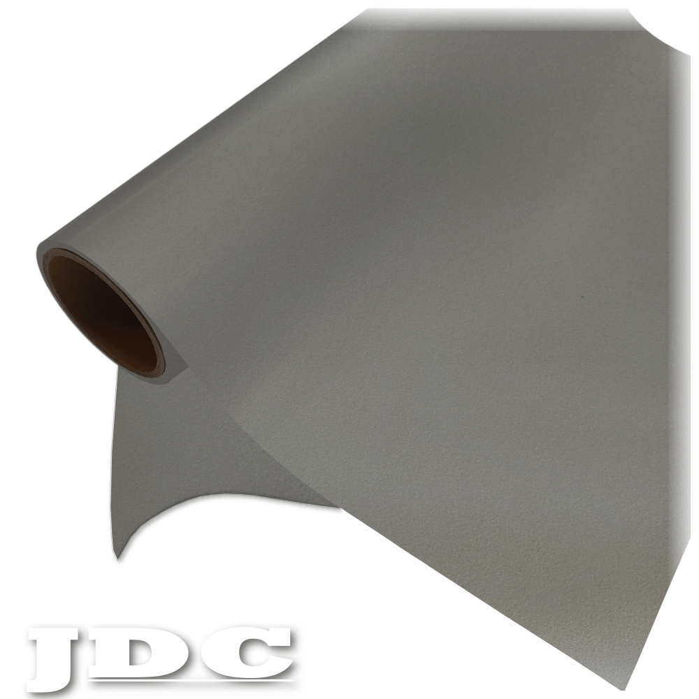 JDC 20" / (07) Grey Heat Transfer Vinyl HTV | 3D Flock Wholesale Craft Sign Vinyl Monroe GA 30656