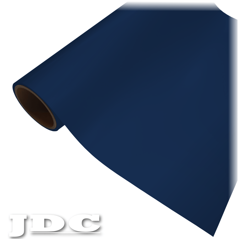 JDC 20" / (08) Navy Heat Transfer Vinyl HTV | JDC Colors Wholesale Craft Sign Vinyl Monroe GA 30656