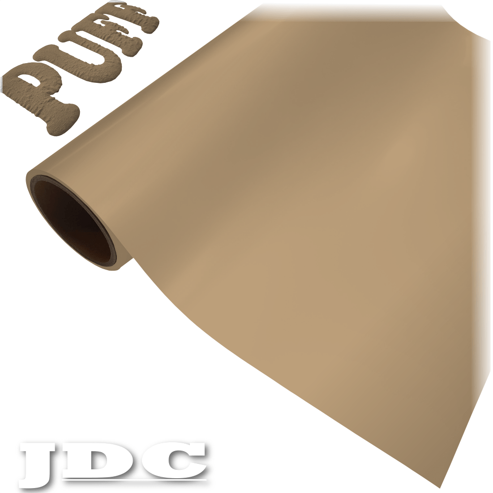 JDC 20" / (13) Camel Heat Transfer Vinyl HTV | 3D Puff Wholesale Craft Sign Vinyl Monroe GA 30656