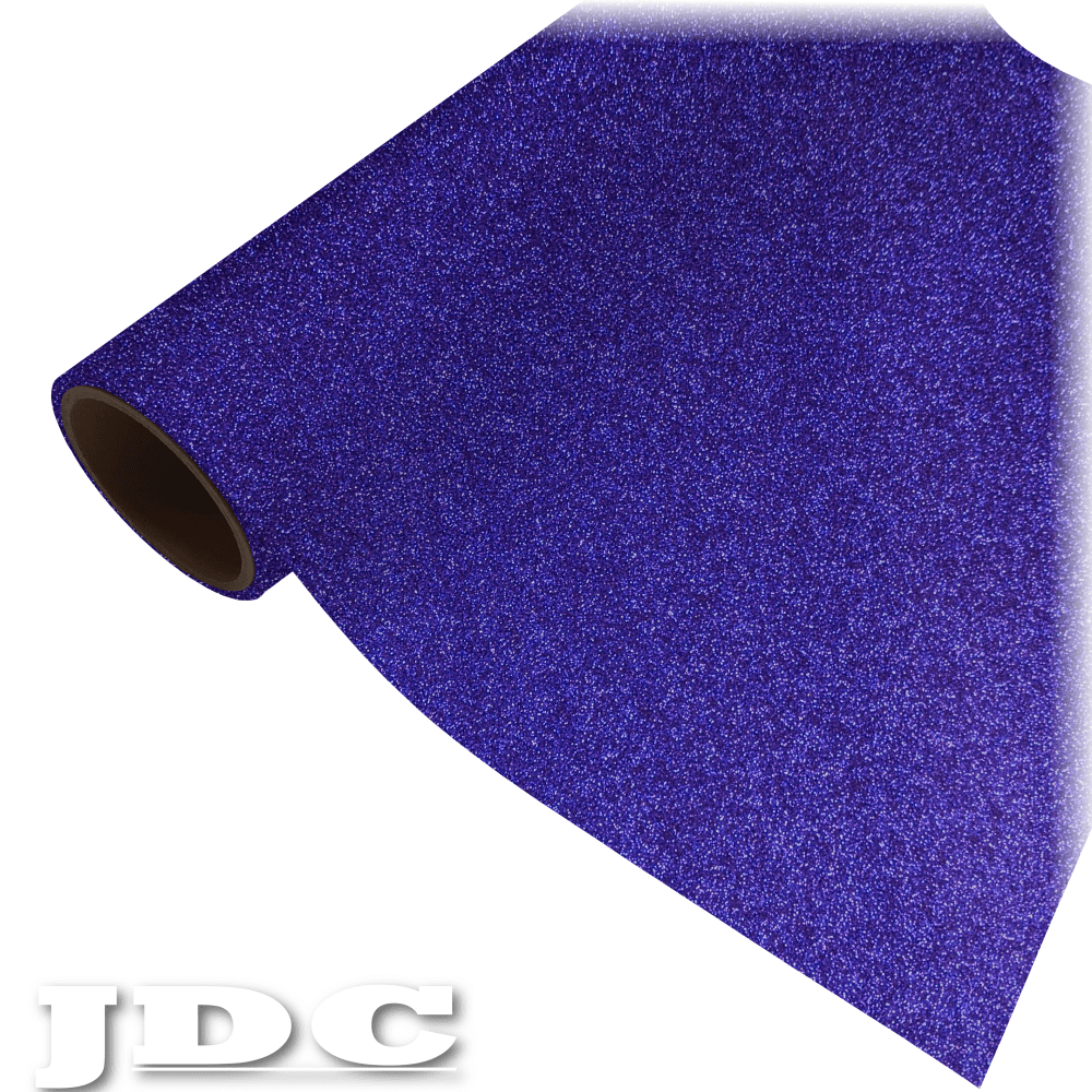 JDC 20" / (15) Royal Heat Transfer Vinyl HTV | Glitter Wholesale Craft Sign Vinyl Monroe GA 30656