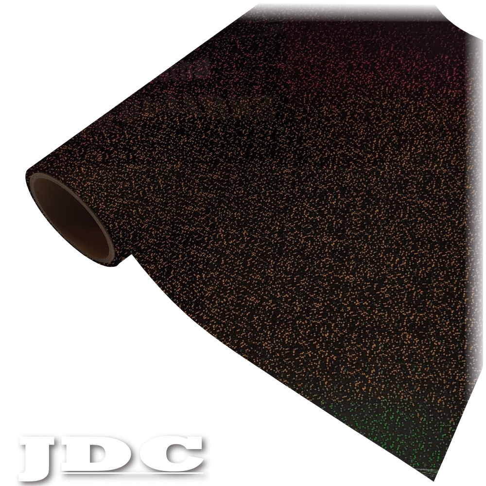 JDC 20" / (18) Black Heat Transfer Vinyl HTV | Holographic Wholesale Craft Sign Vinyl Monroe GA 30656