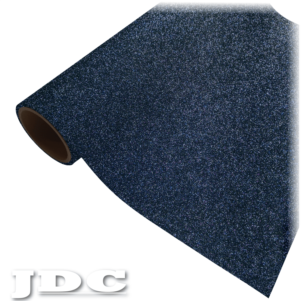 JDC 20" / (23) Navy Heat Transfer Vinyl HTV | Glitter Wholesale Craft Sign Vinyl Monroe GA 30656