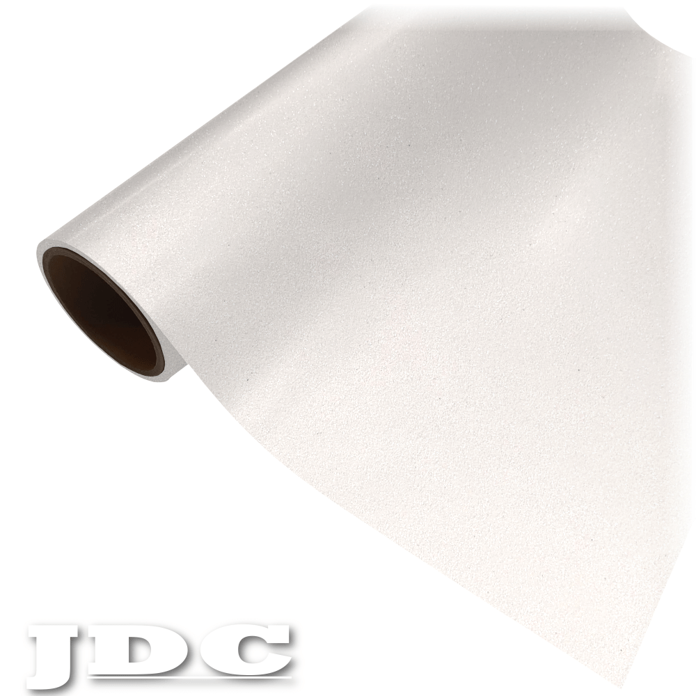 JDC 20" / (27) White Heat Transfer Vinyl HTV | Glitter Wholesale Craft Sign Vinyl Monroe GA 30656