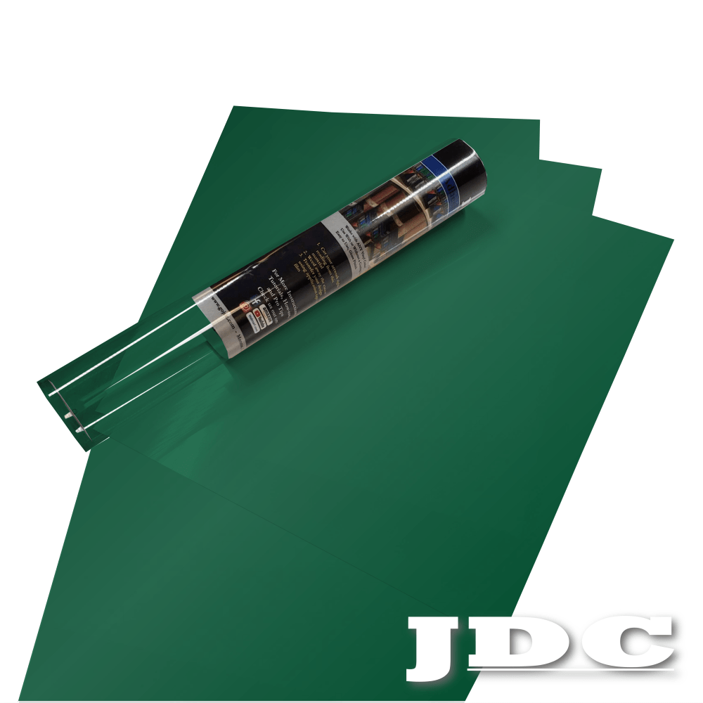 JDC (518) Dark Green / 3- 12"x24" Sheets Sign Craft Packs Craft Sign Vinyl | Craft Packs | Colors Wholesale Craft Sign Vinyl Monroe GA 30656
