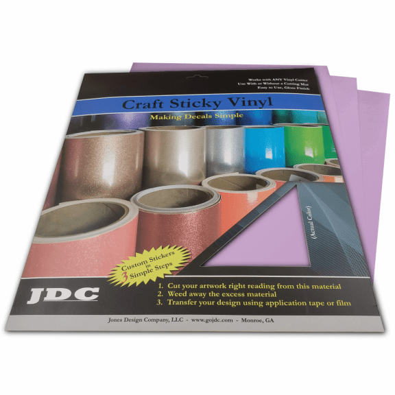 JDC (552) Lilac Sign Craft Packs Craft Sign Vinyl | Craft Packs | Colors Wholesale Craft Sign Vinyl Monroe GA 30656