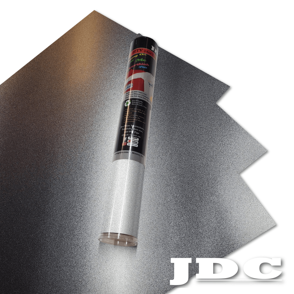 JDC, LLC (02) Black / 3- 12" x 20" Sheets HTV Craft Packs HTV | Craft Packs | Shimmer Wholesale Craft Sign Vinyl Monroe GA 30656