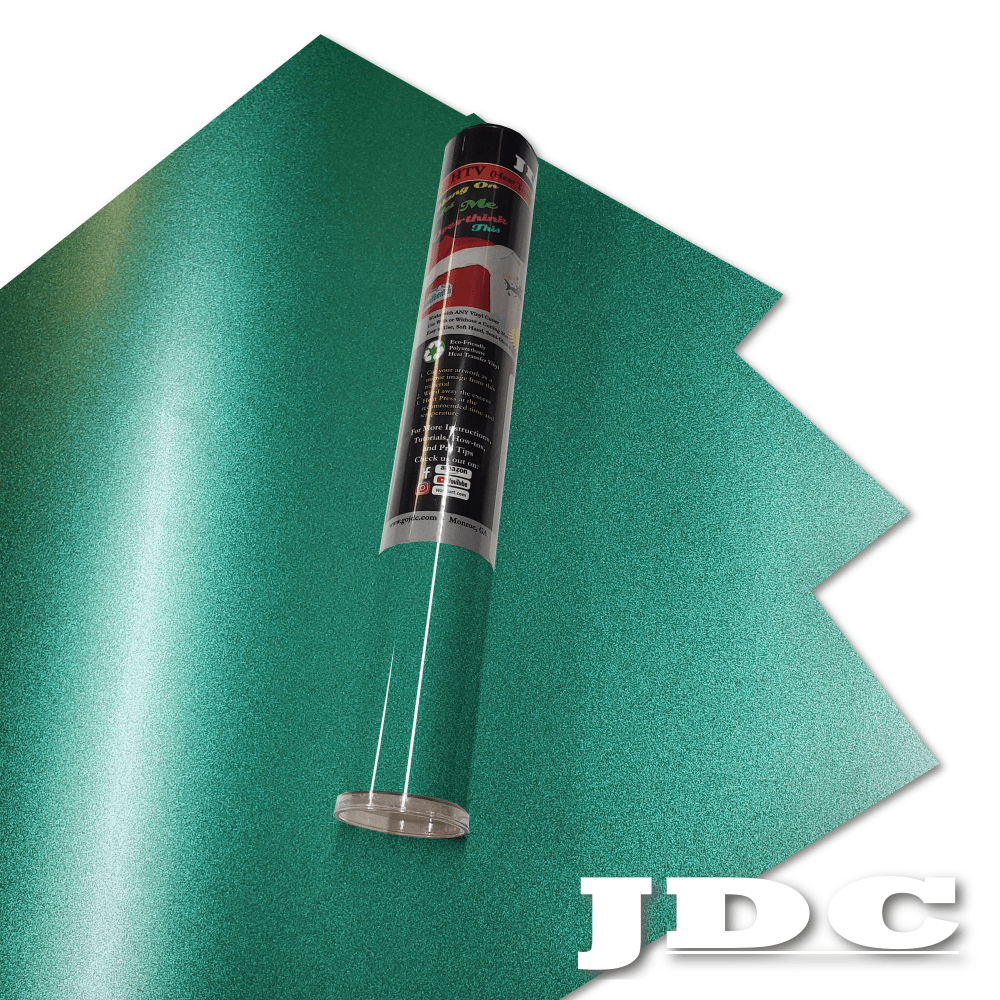 JDC, LLC (05) Green / 3- 12" x 20" Sheets HTV Craft Packs HTV | Craft Packs | Shimmer Wholesale Craft Sign Vinyl Monroe GA 30656