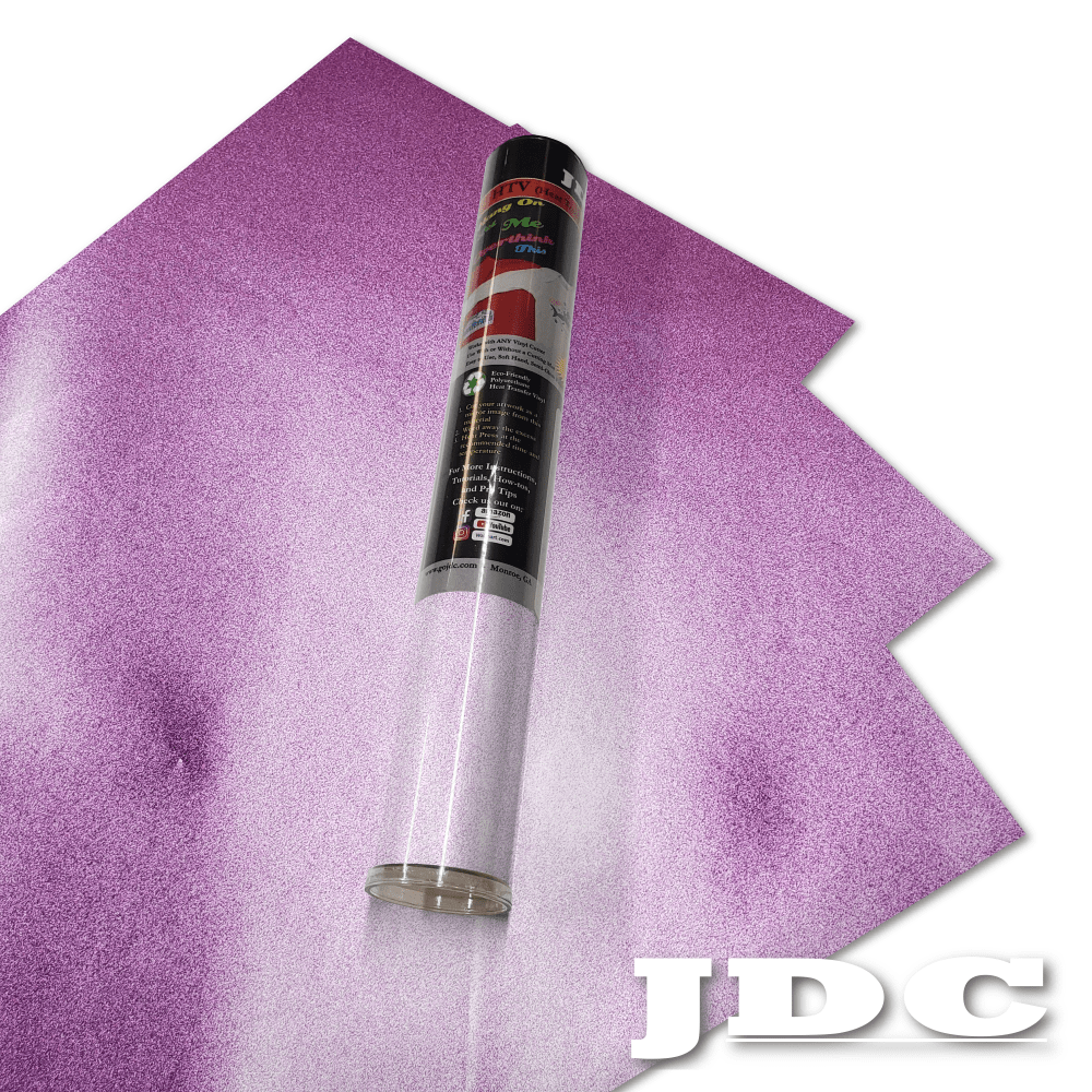 JDC, LLC (10) Purple / 3- 12" x 20" Sheets HTV Craft Packs HTV | Craft Packs | Shimmer Wholesale Craft Sign Vinyl Monroe GA 30656