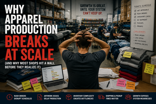 Why Apparel Production Breaks at Scale