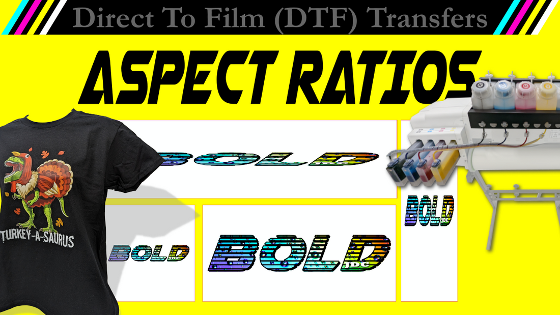 Aspect Ratios & Sizing your artwork | Custom Printed DTF Transfers