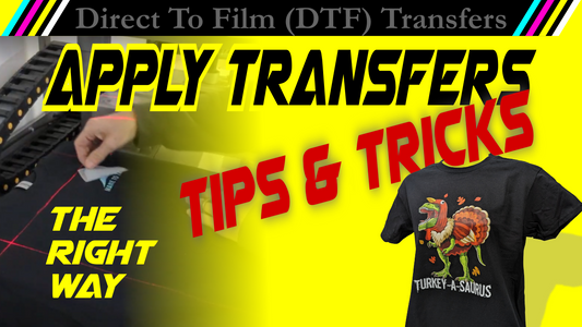 Tips and Tricks for Applying DTF Transfers | gojdc.com