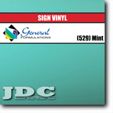 General Formulations 24" / (529) Mint Sign Vinyl Craft Sign Vinyl | Colors Wholesale Craft Sign Vinyl Monroe GA 30656