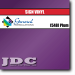 General Formulations 24" / (548) Plum Sign Vinyl Craft Sign Vinyl | Colors Wholesale Craft Sign Vinyl Monroe GA 30656