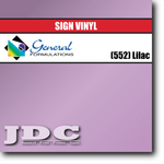General Formulations 24" / (552) Lilac Sign Vinyl Craft Sign Vinyl | Colors Wholesale Craft Sign Vinyl Monroe GA 30656