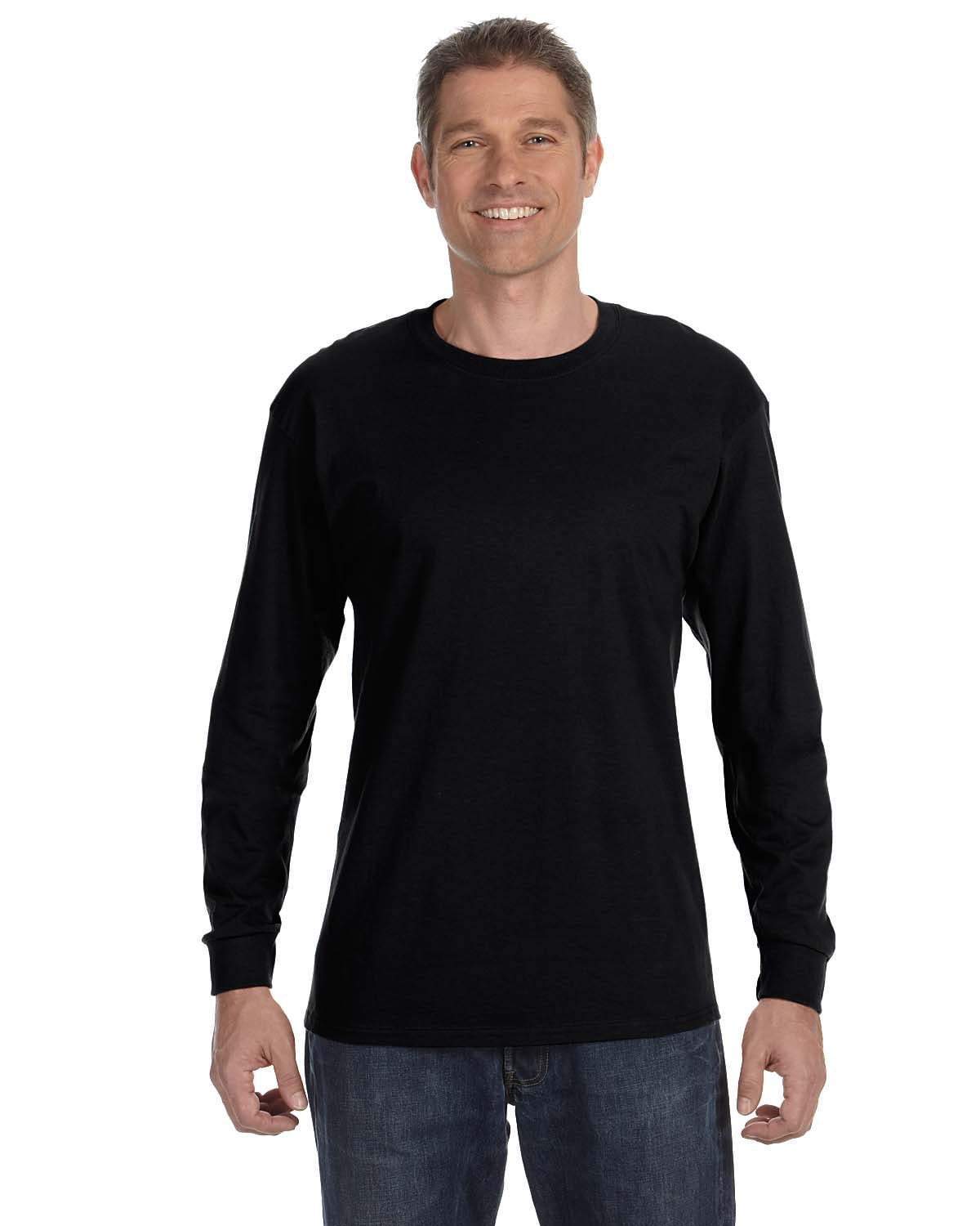 Gildan Black / S Apparel Apparel | Adult Long Sleeve T-shirt Wholesale Craft Sign Vinyl Monroe GA 30656