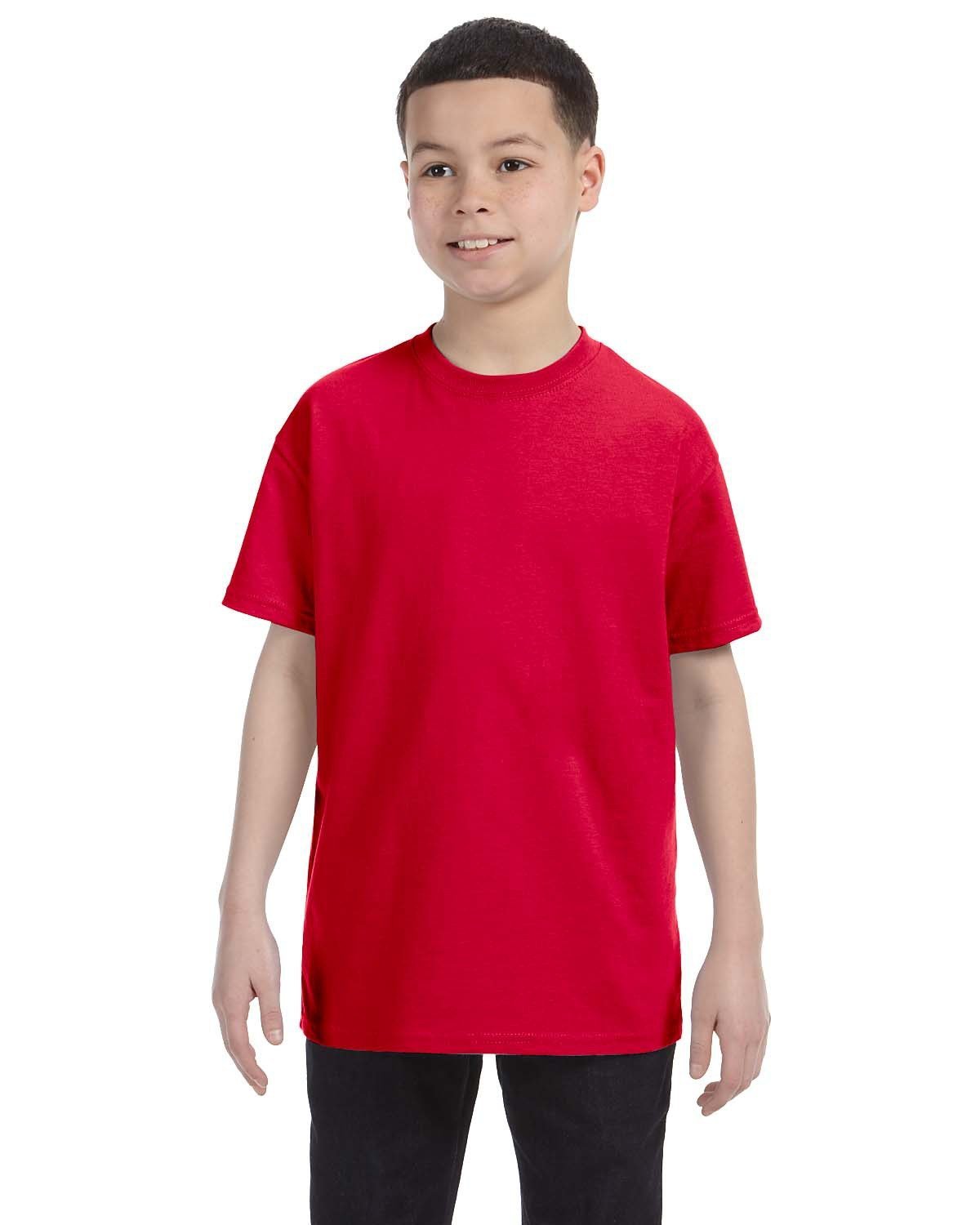 Gildan Red / S Apparel Apparel | Youth T-shirt Wholesale Craft Sign Vinyl Monroe GA 30656