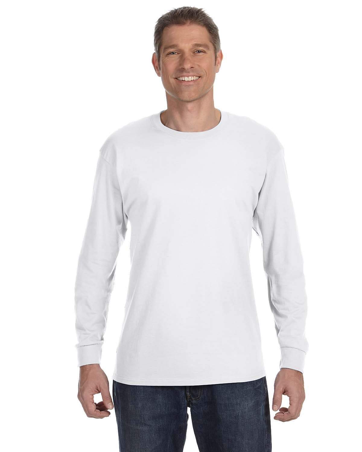 Gildan White / S Apparel Apparel | Adult Long Sleeve T-shirt Wholesale Craft Sign Vinyl Monroe GA 30656