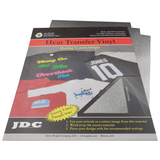 JDC (01) White / 3- 10" x 12" Sheets HTV Craft Packs HTV | Craft Packs | Shimmer Wholesale Craft Sign Vinyl Monroe GA 30656