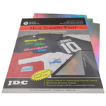 JDC (018) Spectrum / 3- 10" x 12" Sheets HTV Craft Packs HTV | Craft Packs | Holographic Wholesale Craft Sign Vinyl Monroe GA 30656