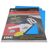 JDC (05) Sky Blue / 3- 10" x 12" Sheets HTV Craft Packs HTV | Craft Packs | Colors Wholesale Craft Sign Vinyl Monroe GA 30656