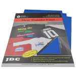 JDC (06) Royal Blue / 3- 10" x 12" Sheets HTV Craft Packs HTV | Craft Packs | Colors Wholesale Craft Sign Vinyl Monroe GA 30656