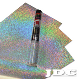 JDC (129) Silver / 3- 12" x 20" Sheets HTV Craft Packs HTV | Craft Packs | Holographic Wholesale Craft Sign Vinyl Monroe GA 30656