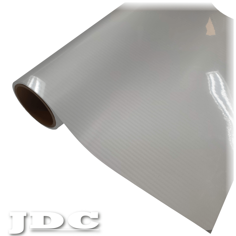 JDC 20" / (01) White Heat Transfer Vinyl HTV | Carbon Fiber Wholesale Craft Sign Vinyl Monroe GA 30656
