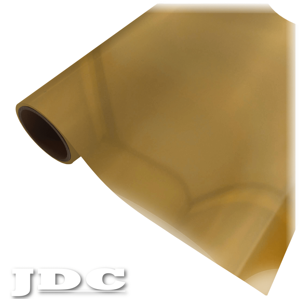 JDC 20" / (02) Gold Heat Transfer Vinyl HTV | Metallic Wholesale Craft Sign Vinyl Monroe GA 30656
