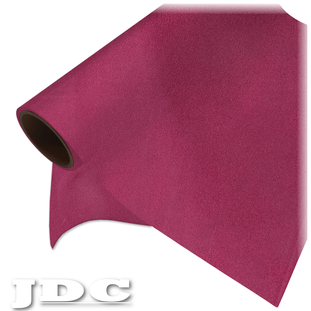 JDC 20" / (03) Pink Heat Transfer Vinyl HTV | 3D Flock Wholesale Craft Sign Vinyl Monroe GA 30656