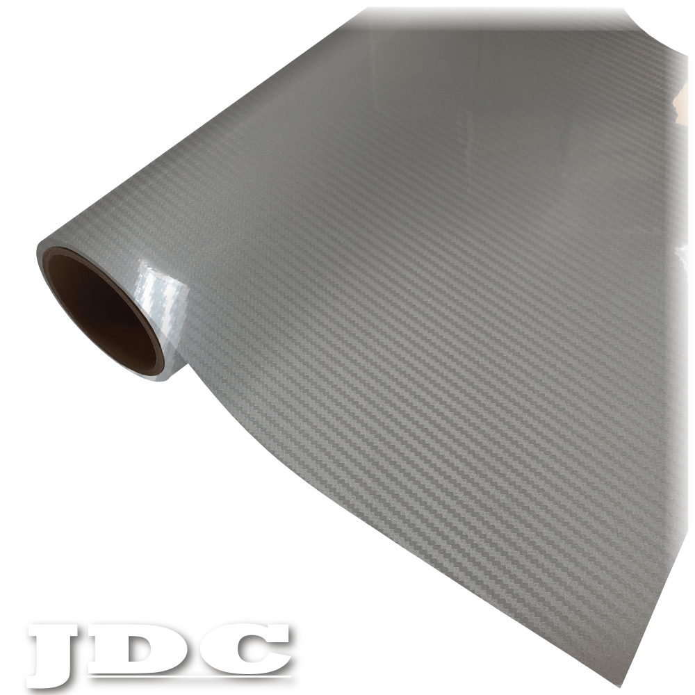JDC 20" / (03) Silver Heat Transfer Vinyl HTV | Carbon Fiber Wholesale Craft Sign Vinyl Monroe GA 30656