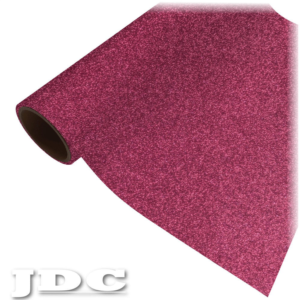 JDC 20" / (05) Pink Heat Transfer Vinyl HTV | Glitter Wholesale Craft Sign Vinyl Monroe GA 30656
