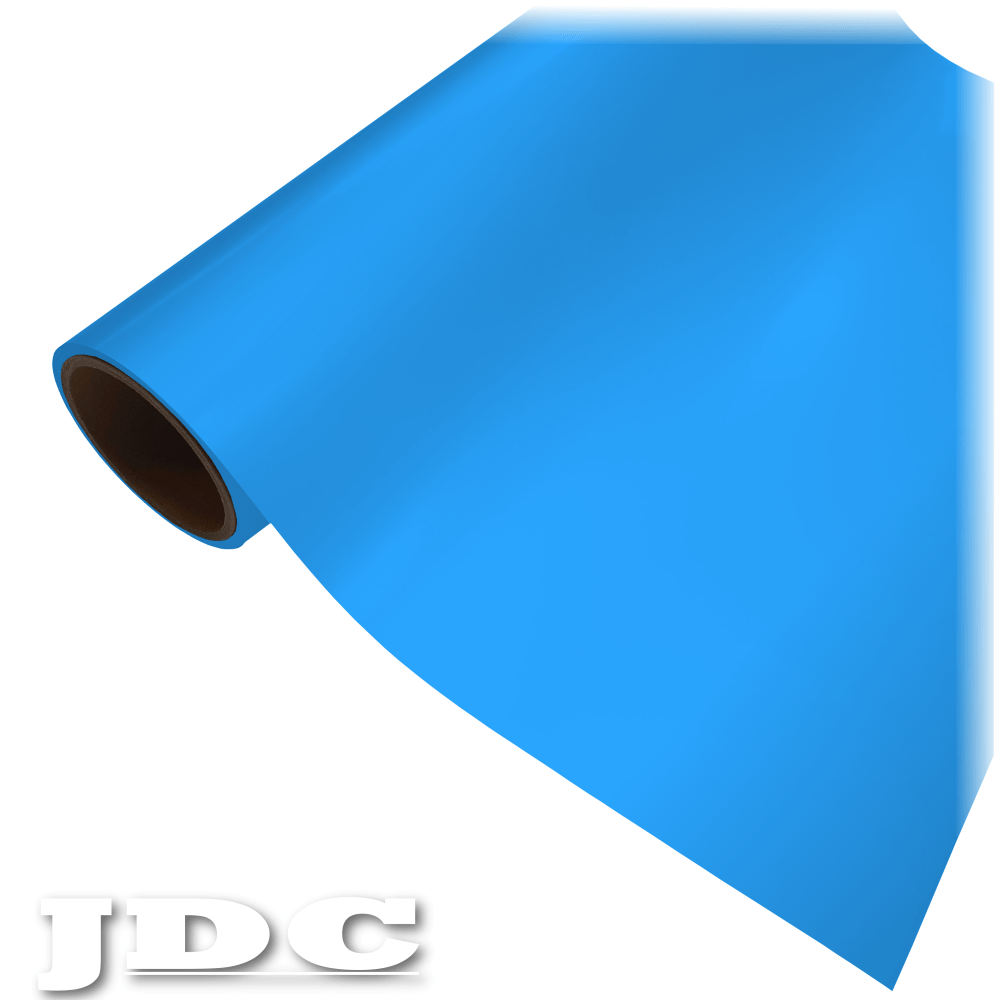 JDC 20" / (05) Sky Blue Heat Transfer Vinyl HTV | JDC Colors Wholesale Craft Sign Vinyl Monroe GA 30656