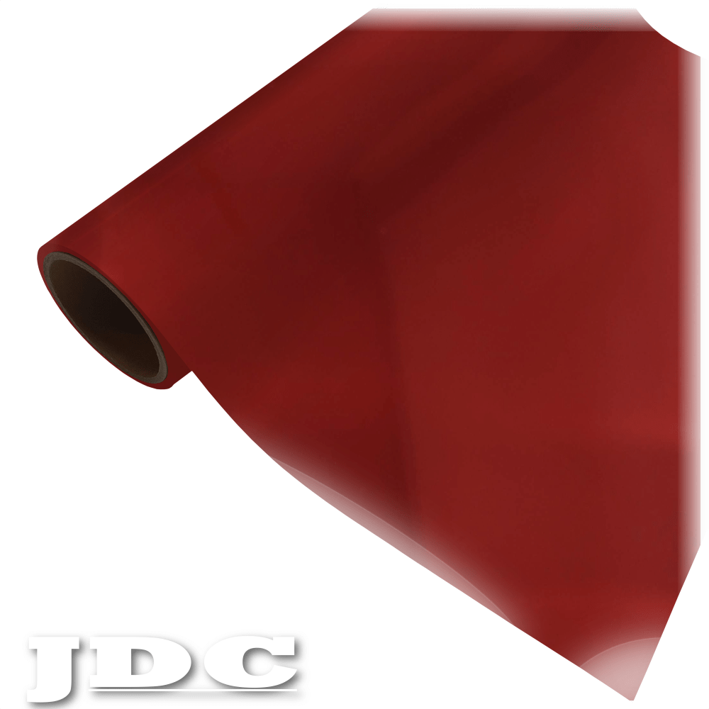 JDC 20" / (07) Red Heat Transfer Vinyl HTV | Metallic Wholesale Craft Sign Vinyl Monroe GA 30656