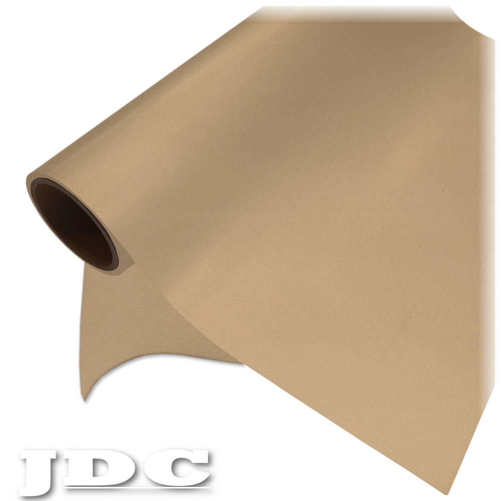JDC 20" / (09) Camel Heat Transfer Vinyl HTV | 3D Flock Wholesale Craft Sign Vinyl Monroe GA 30656