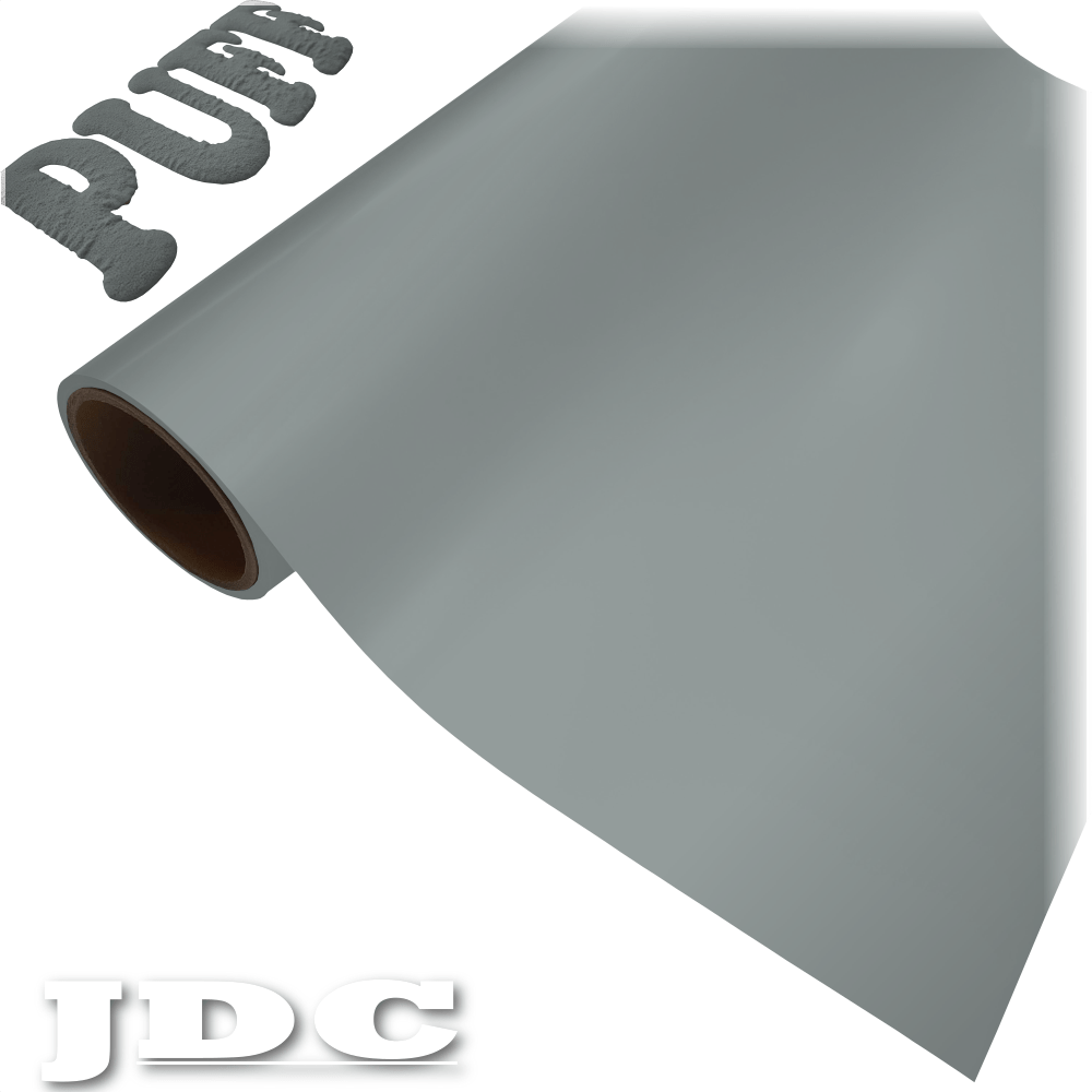 JDC 20" / (09) Grey Heat Transfer Vinyl HTV | 3D Puff Wholesale Craft Sign Vinyl Monroe GA 30656